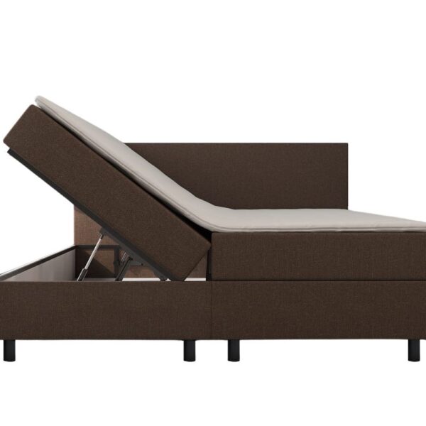 Mörgenn Opberg Boxspring Bruin 180x200