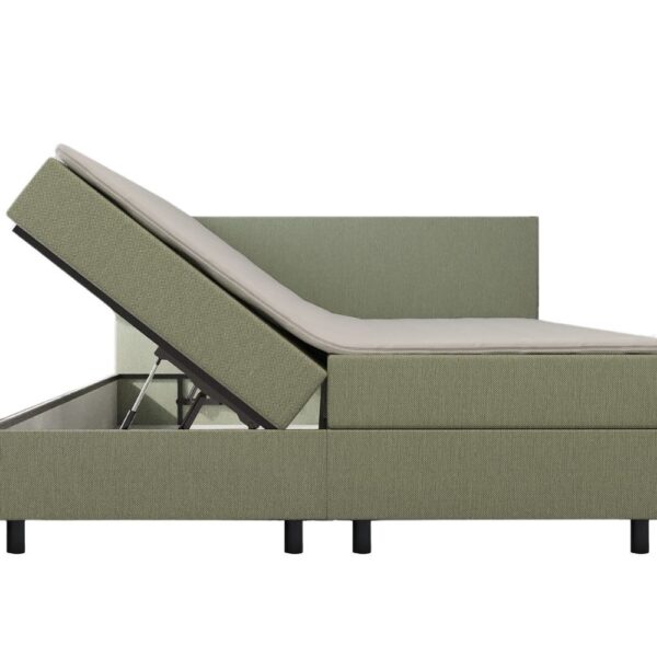 Mörgenn Opberg Boxspring Groen 140x200