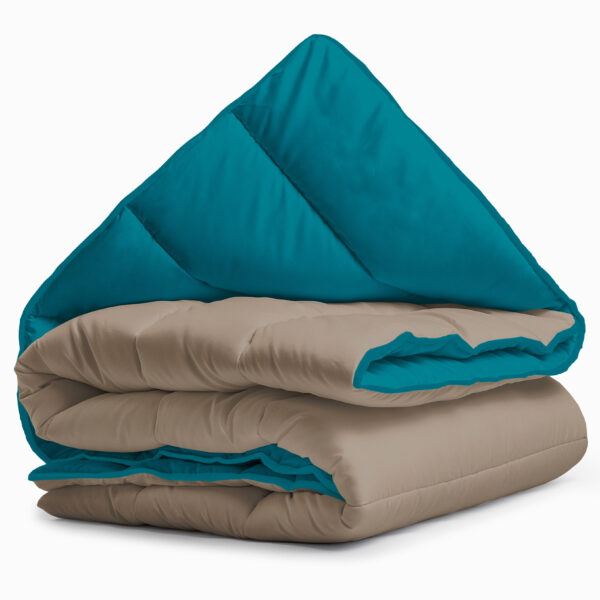 Lazy All-in one lazy dekbed Teak / Plume 240 x 200