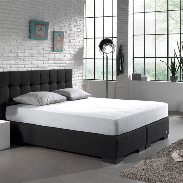 Dubbel Jersey 220 gr. Hoeslaken Wit 80/100 x 220